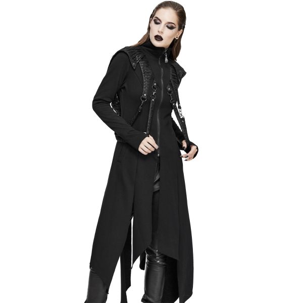marque moins cher DEVIL FASHION Manteau ‘Badriyah’ Noir 12