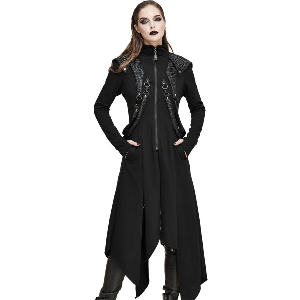 marque moins cher DEVIL FASHION Manteau ‘Badriyah’ Noir 15