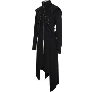 marque moins cher DEVIL FASHION Manteau ‘Badriyah’ Noir 54