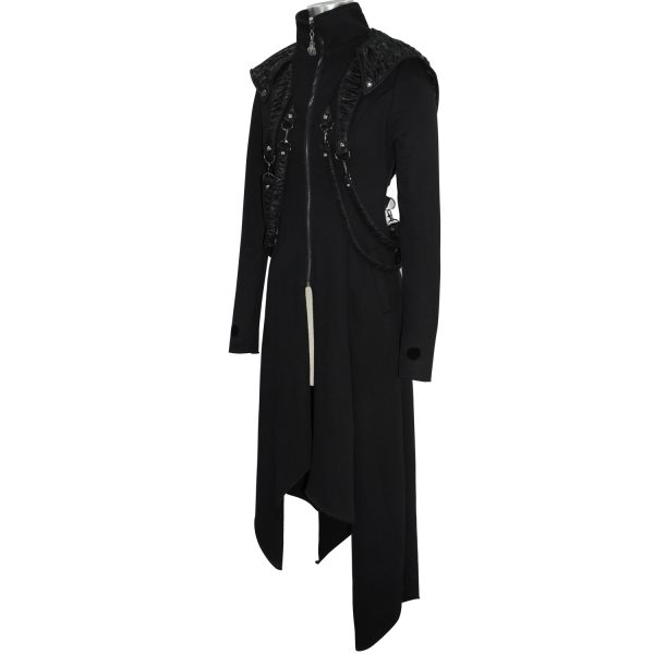 marque moins cher DEVIL FASHION Manteau ‘Badriyah’ Noir 18