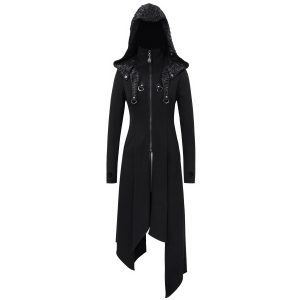 marque moins cher DEVIL FASHION Manteau ‘Badriyah’ Noir 56