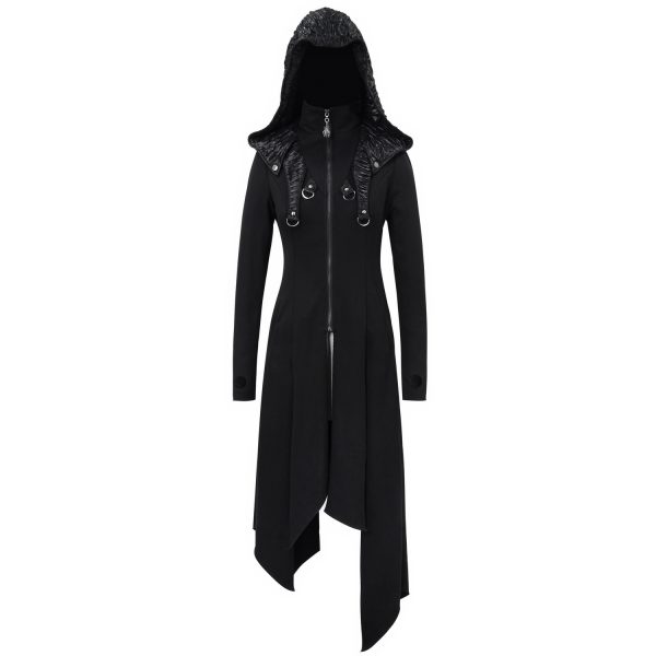 marque moins cher DEVIL FASHION Manteau ‘Badriyah’ Noir 19