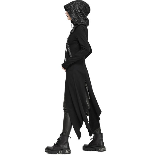 marque moins cher DEVIL FASHION Manteau ‘Badriyah’ Noir 6
