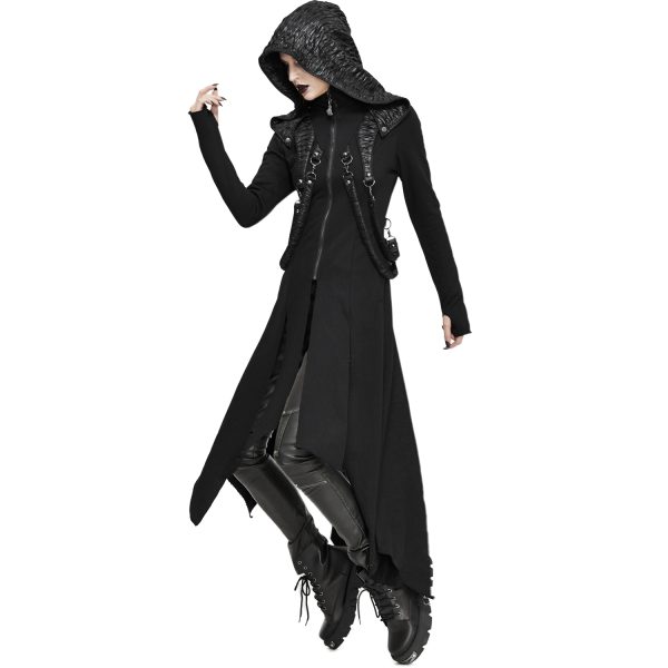 marque moins cher DEVIL FASHION Manteau ‘Badriyah’ Noir 8