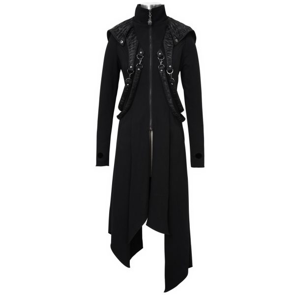 marque moins cher DEVIL FASHION Manteau ‘Badriyah’ Noir 1