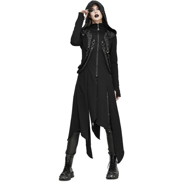 marque moins cher DEVIL FASHION Manteau ‘Badriyah’ Noir 9