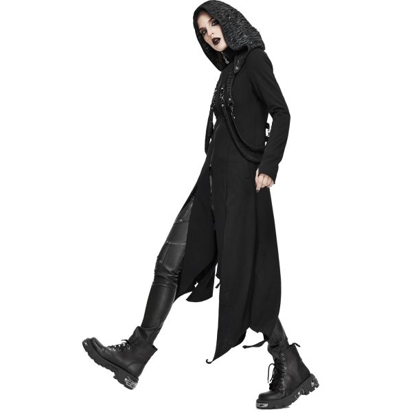 marque moins cher DEVIL FASHION Manteau ‘Badriyah’ Noir 10