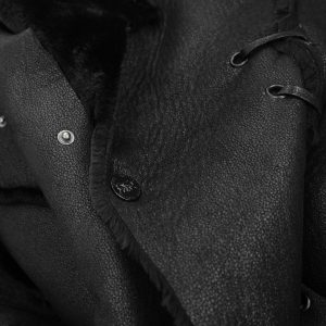 DEVIL FASHION Manteau ‘Dark Waste’ Noir magasin en ligne france 39