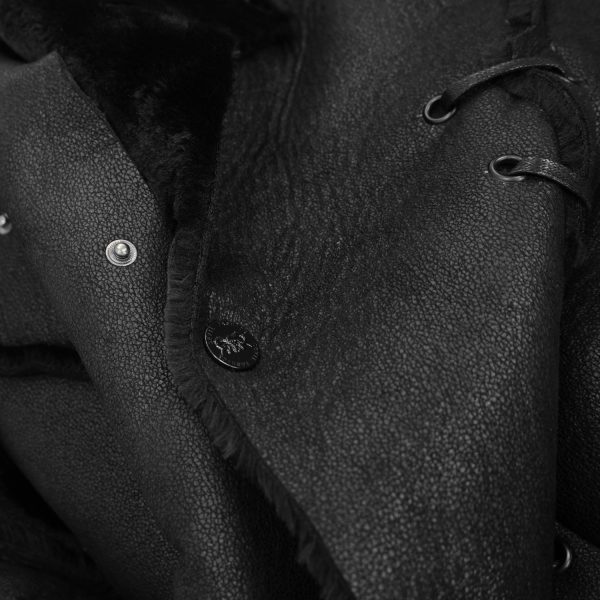 DEVIL FASHION Manteau ‘Dark Waste’ Noir magasin en ligne france 13