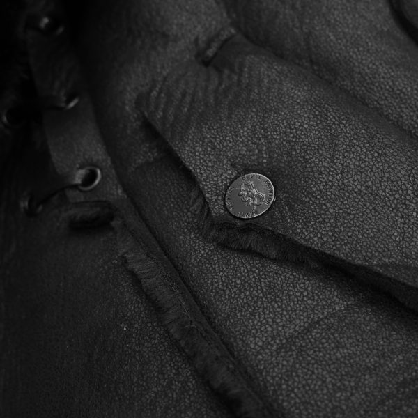DEVIL FASHION Manteau ‘Dark Waste’ Noir magasin en ligne france 15