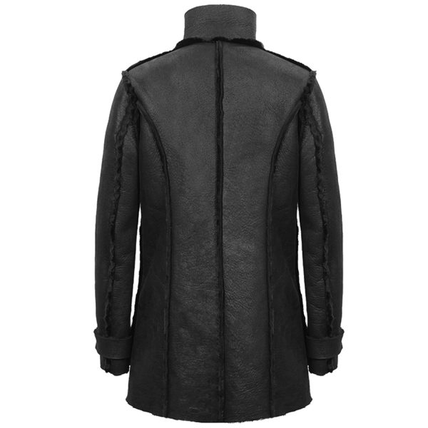 DEVIL FASHION Manteau ‘Dark Waste’ Noir magasin en ligne france 11