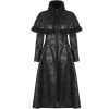 PUNK RAVE Manteau ‘Doriana’ Noir Retour Gratuit 50