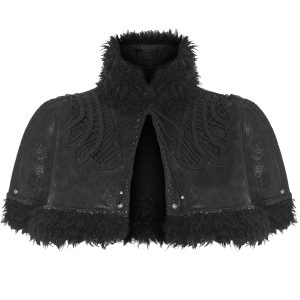 PUNK RAVE Manteau ‘Doriana’ Noir Retour Gratuit 45
