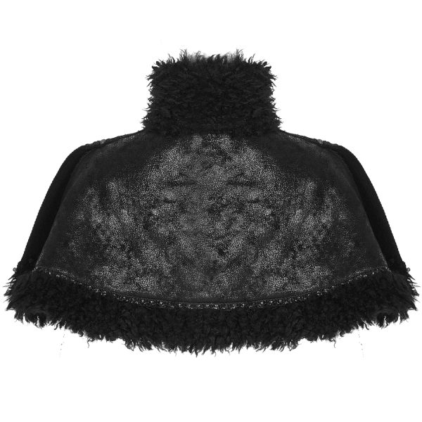 PUNK RAVE Manteau ‘Doriana’ Noir Retour Gratuit 15
