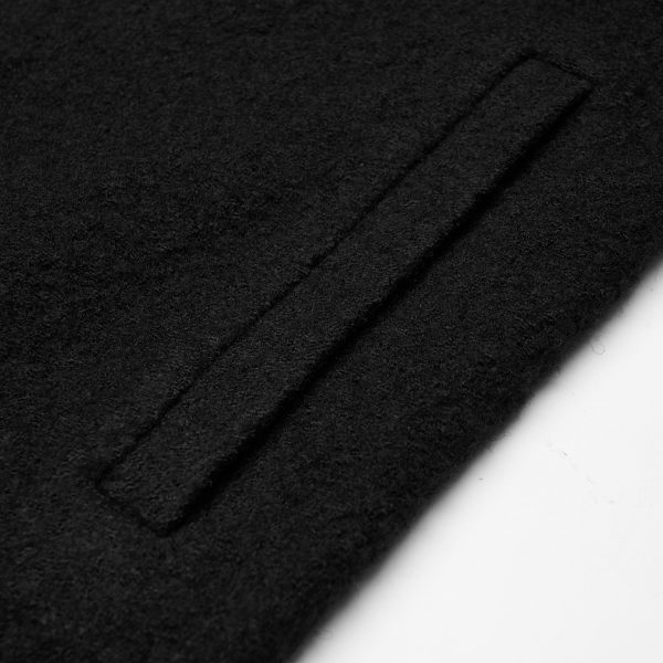 PUNK RAVE Manteau Gothique ‘Bellona’ Noir Meilleur Service 18