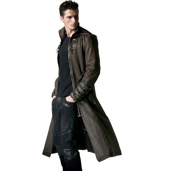 Neuve avec étiquette PUNK RAVE Manteau Steampunk Et Post Apocalyptique ‘Wasteland’… 3