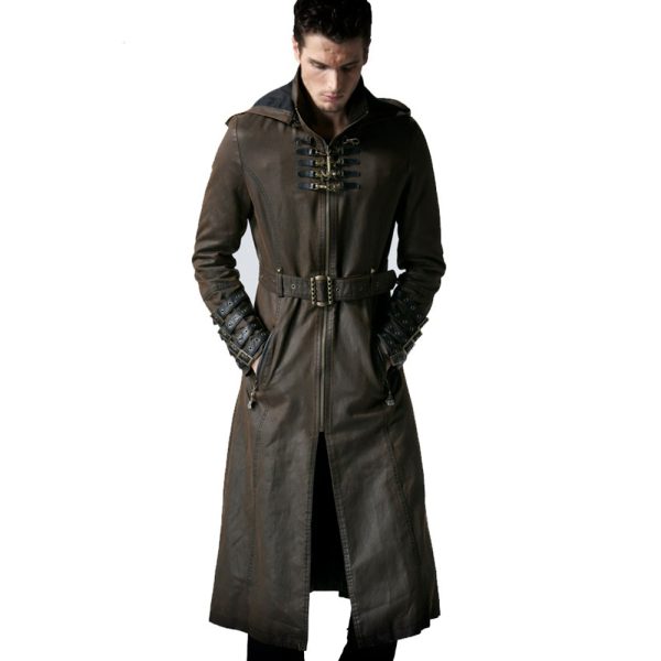 Neuve avec étiquette PUNK RAVE Manteau Steampunk Et Post Apocalyptique ‘Wasteland’… 5