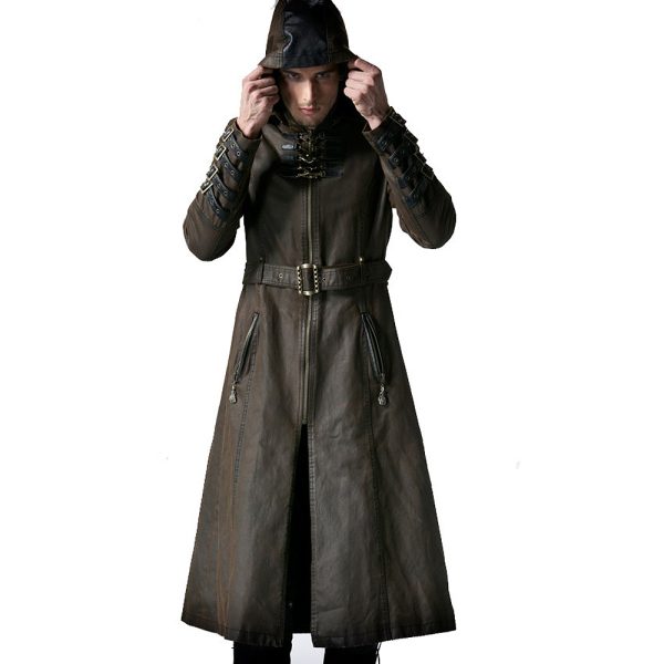 Neuve avec étiquette PUNK RAVE Manteau Steampunk Et Post Apocalyptique ‘Wasteland’… 6