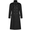 PUNK RAVE Manteau Style Militaire ‘Gotham’ Noir bas prix 37