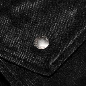 grande surprise PUNK RAVE Manteau-Veste à Capuche ‘Scorpio’ Pour Femmes Noir 52