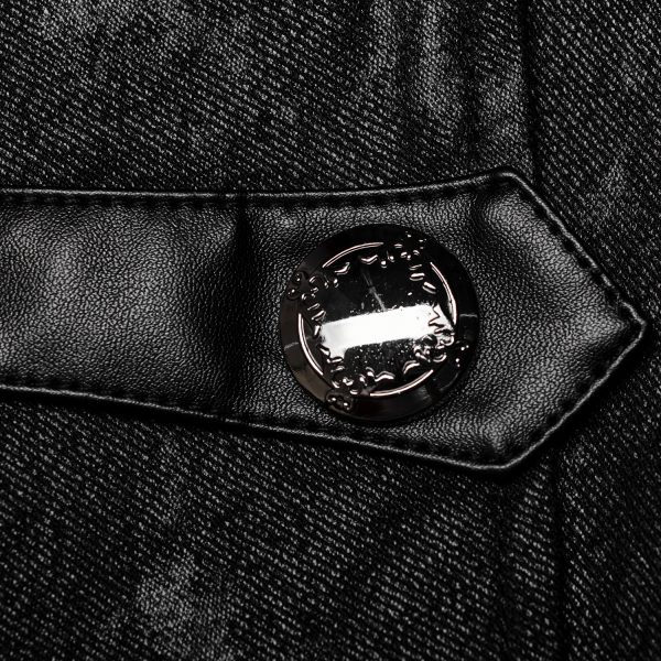 grande surprise PUNK RAVE Manteau-Veste à Capuche ‘Scorpio’ Pour Femmes Noir 18