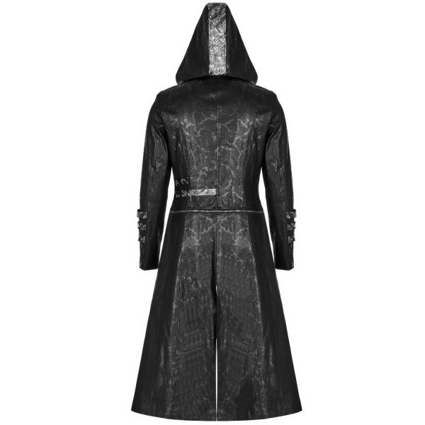 grande surprise PUNK RAVE Manteau-Veste à Capuche ‘Scorpio’ Pour Femmes Noir 10
