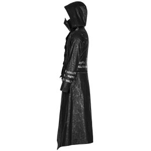 grande surprise PUNK RAVE Manteau-Veste à Capuche ‘Scorpio’ Pour Femmes Noir 40