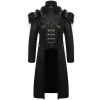 styles dernier cri DEVIL FASHION Manteau ‘Viserion’ Noir 46