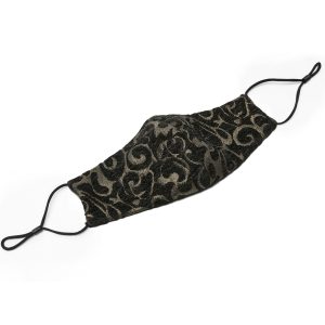 Prestation Et Rapide PUNK RAVE Masque ‘Alchemist’ En Jacquard Noir Et Or 13