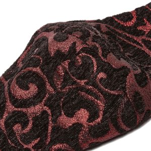 Livraison Standard/Rapide PUNK RAVE Masque ‘Alchemist’ En Jacquard Noir Et Rouge 28
