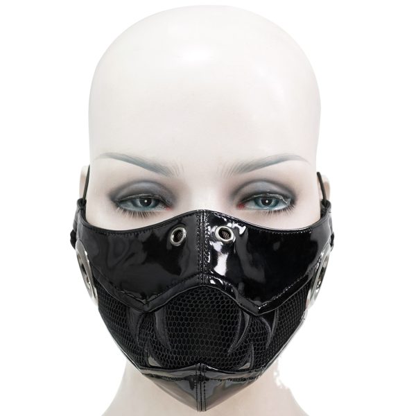 DEVIL FASHION Masque ‘Beast Jaw’ Noir mode 3