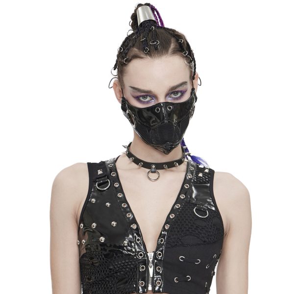DEVIL FASHION Masque ‘Beast Jaw’ Noir mode 9