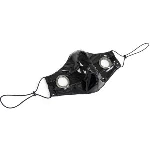 destockage DEVIL FASHION Masque ‘Beast Jaw’ Noir Et Blanc 35