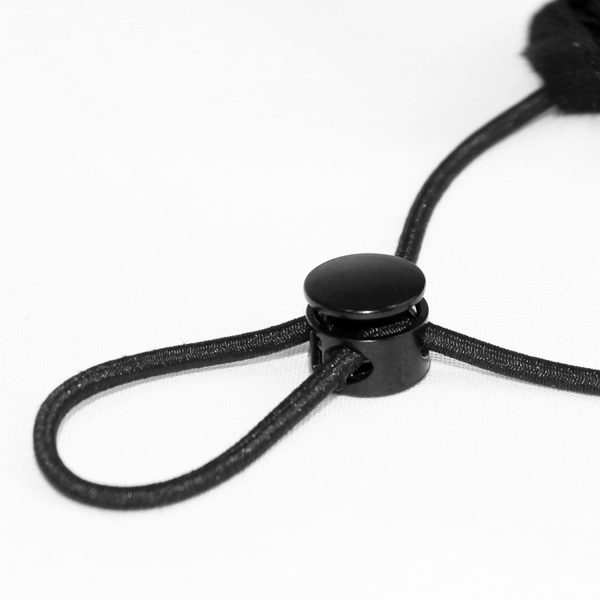 DEVIL FASHION Masque ‘Black Twists’ Bordeaux online boutique 7