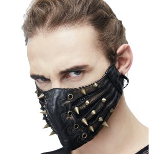 ultratendance DEVIL FASHION Masque ‘Copper Pinned’ Noir 19