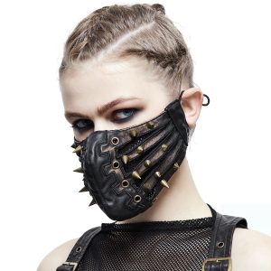 ultratendance DEVIL FASHION Masque ‘Copper Pinned’ Noir 27