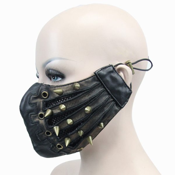 ultratendance DEVIL FASHION Masque ‘Copper Pinned’ Noir 11