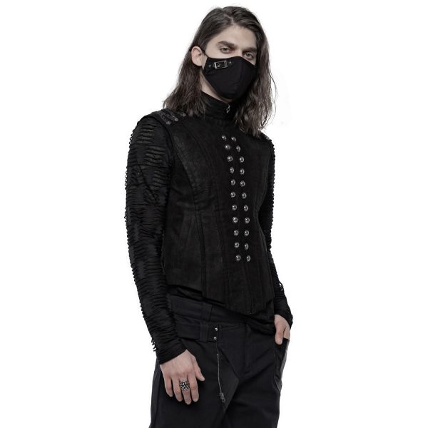 PUNK RAVE Masque ‘Daily Punk’ Noir grande qualité 5