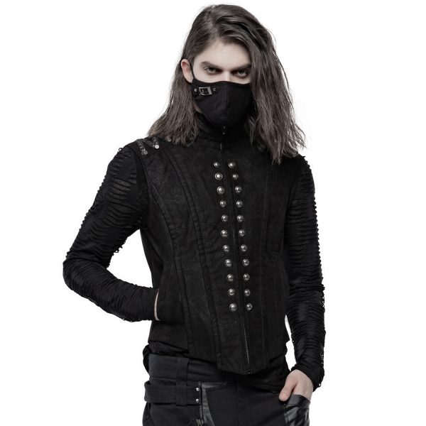 PUNK RAVE Masque ‘Daily Punk’ Noir grande qualité 6