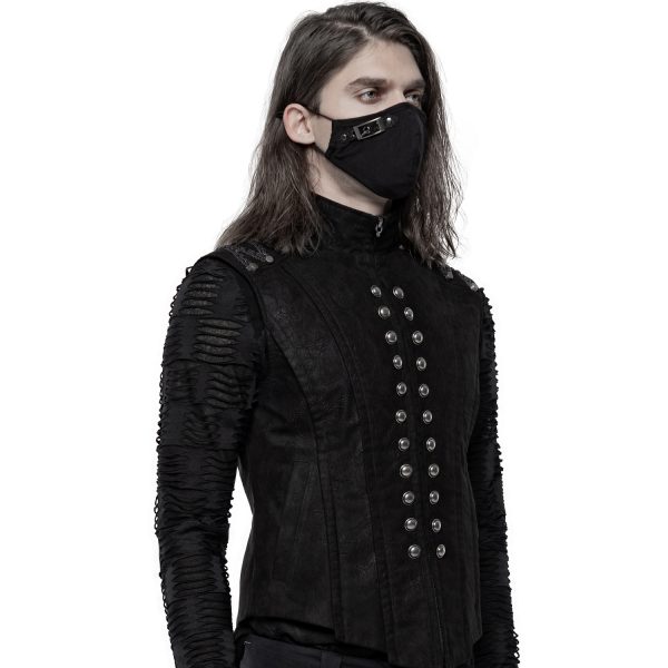 PUNK RAVE Masque ‘Daily Punk’ Noir grande qualité 7