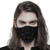 marque moins cher PUNK RAVE Masque ‘Daily Punk Strapping’ Noir 19