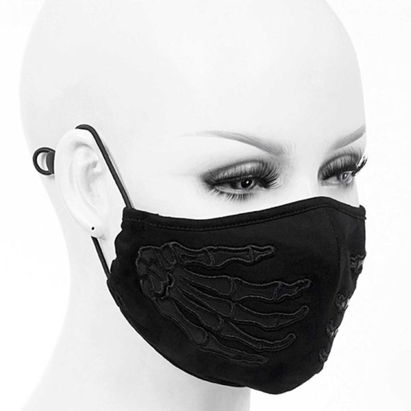 à prix d'occasion DEVIL FASHION Masque ‘Dead Hands’ Noir 4
