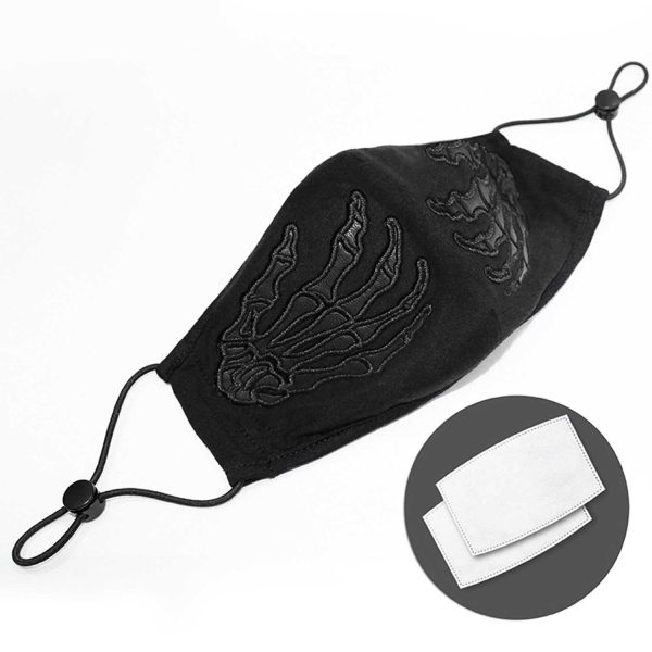 à prix d'occasion DEVIL FASHION Masque ‘Dead Hands’ Noir 6