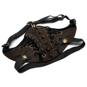 en promotion PUNK RAVE Masque ‘Dragon’ Marron 12