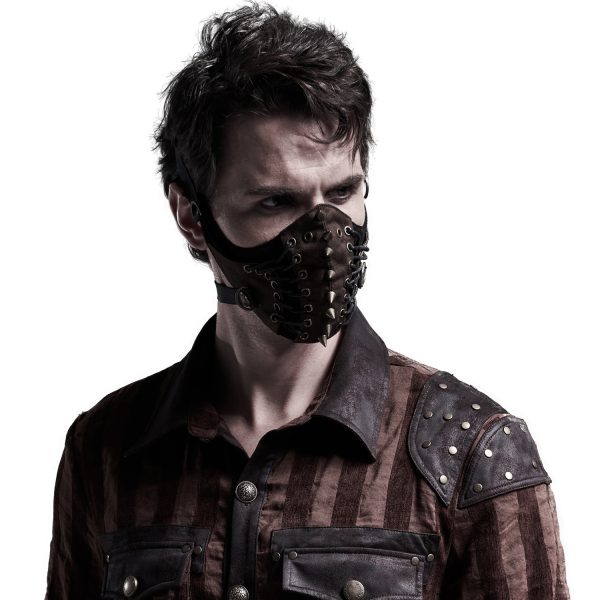 en promotion PUNK RAVE Masque ‘Dragon’ Marron 4