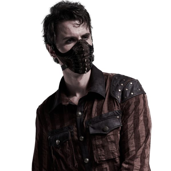 en promotion PUNK RAVE Masque ‘Dragon’ Marron 6