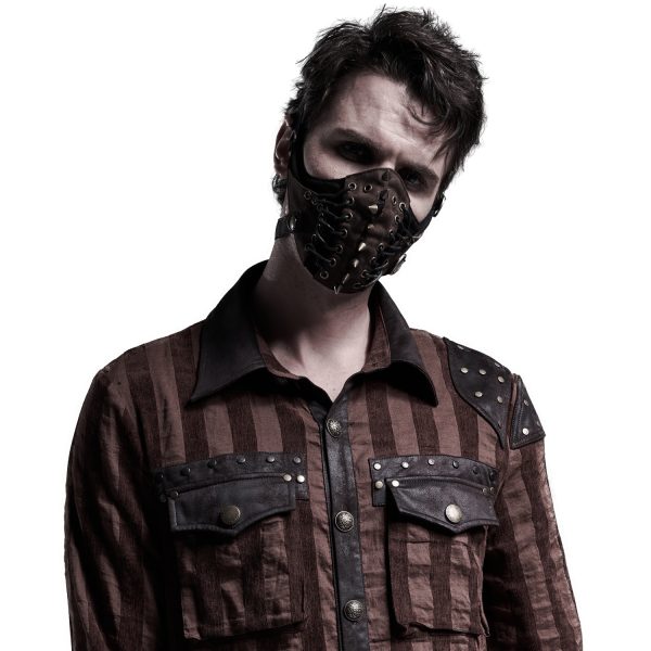 en promotion PUNK RAVE Masque ‘Dragon’ Marron 7