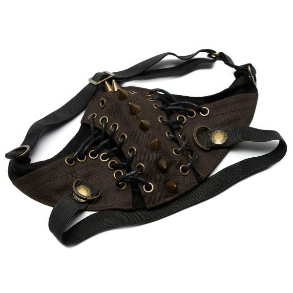 en promotion PUNK RAVE Masque ‘Dragon’ Marron 8