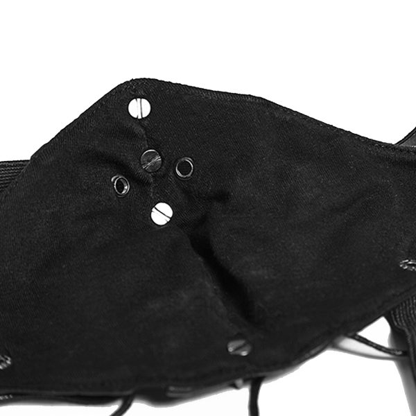 soldes ligne PUNK RAVE Masque ‘Dragon’ Noir 16