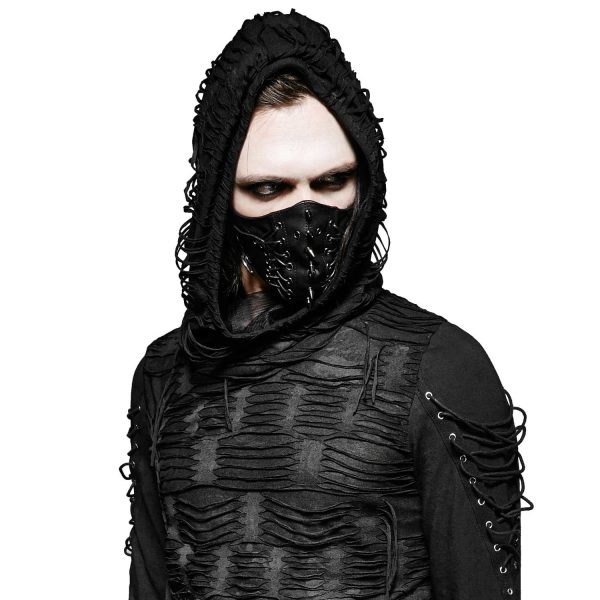 magasins pas chers PUNK RAVE Masque ‘Dragon’ Noir 5